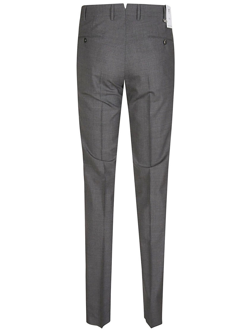 Pt Torino E-Slim Wool-Blend Tailored Pants
