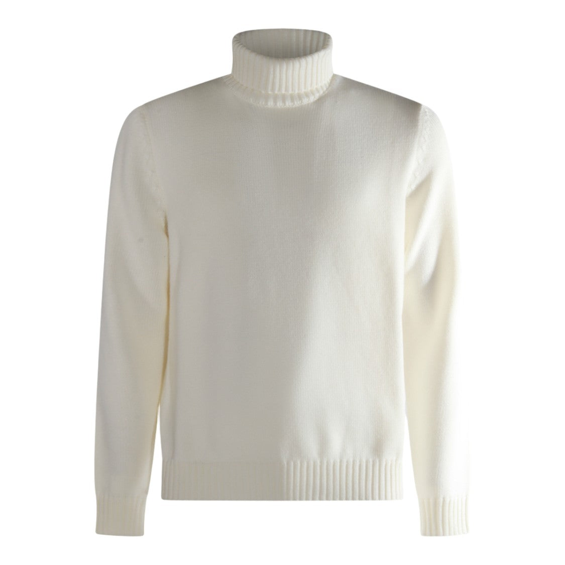 Zanone Classic Turtleneck Sweater With Ribbed Detailing