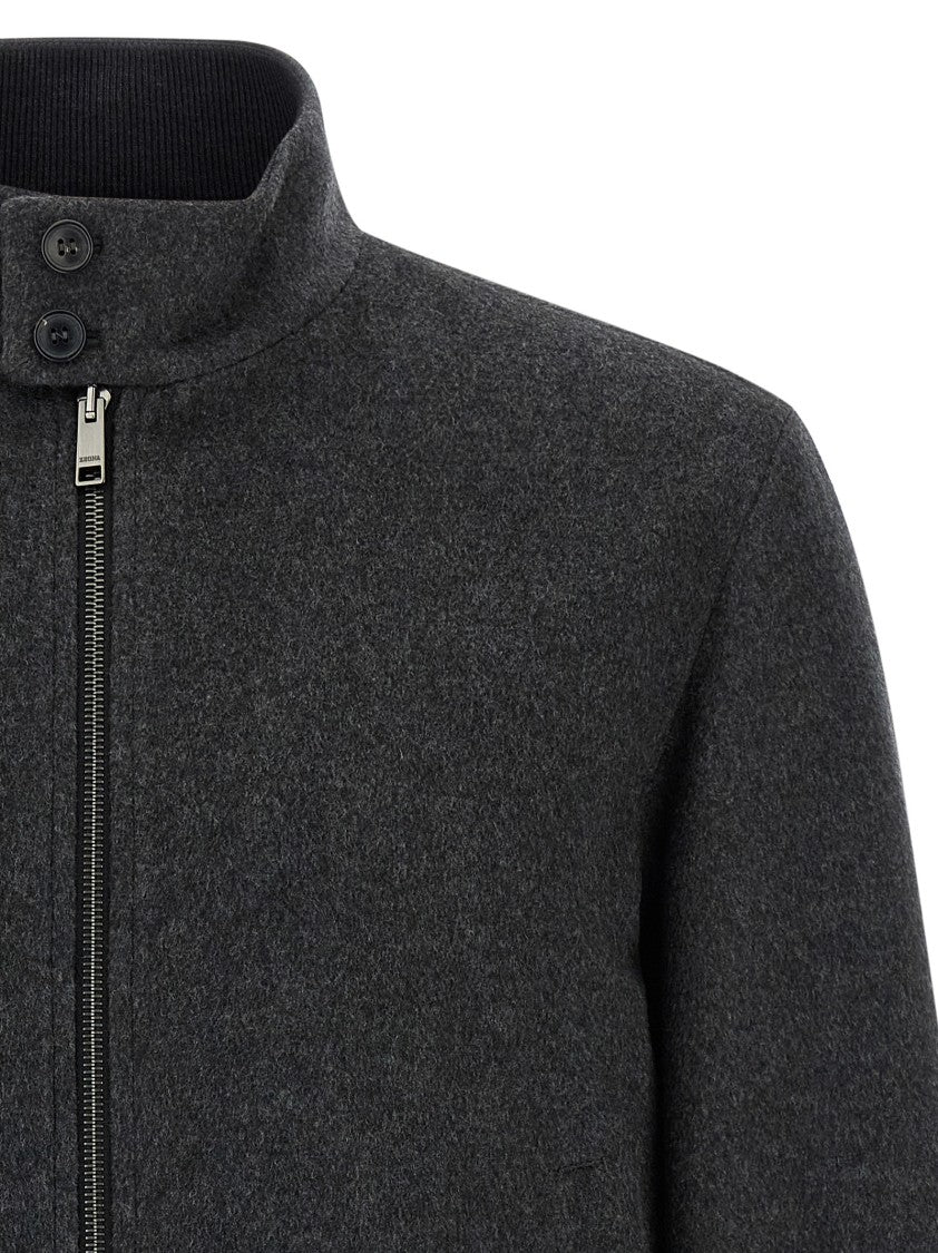 Zegna 'Oasi Cashmere Elements' Bomber Jacket