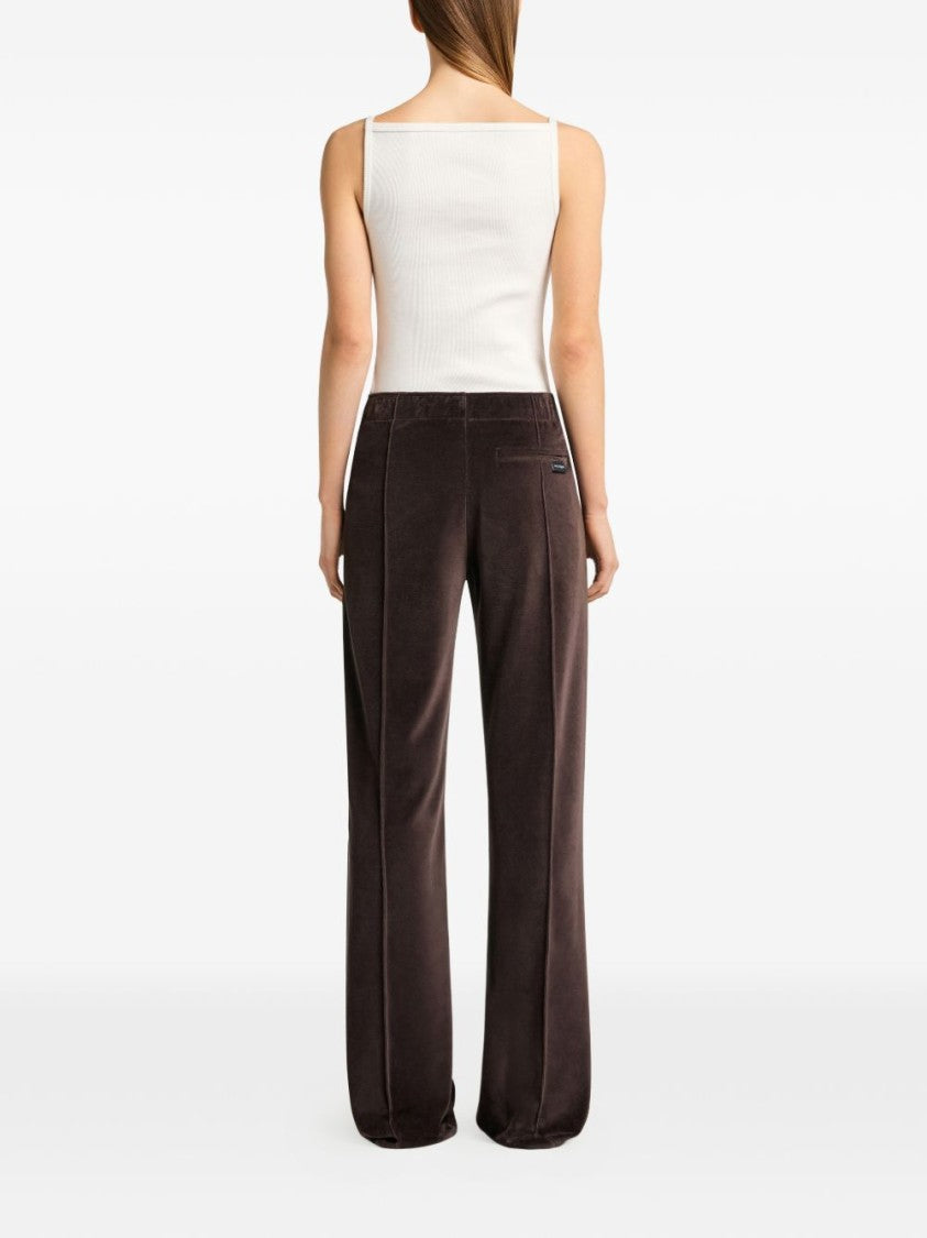 Courrèges Sleeveless Square Neck Contrasting Logo Top