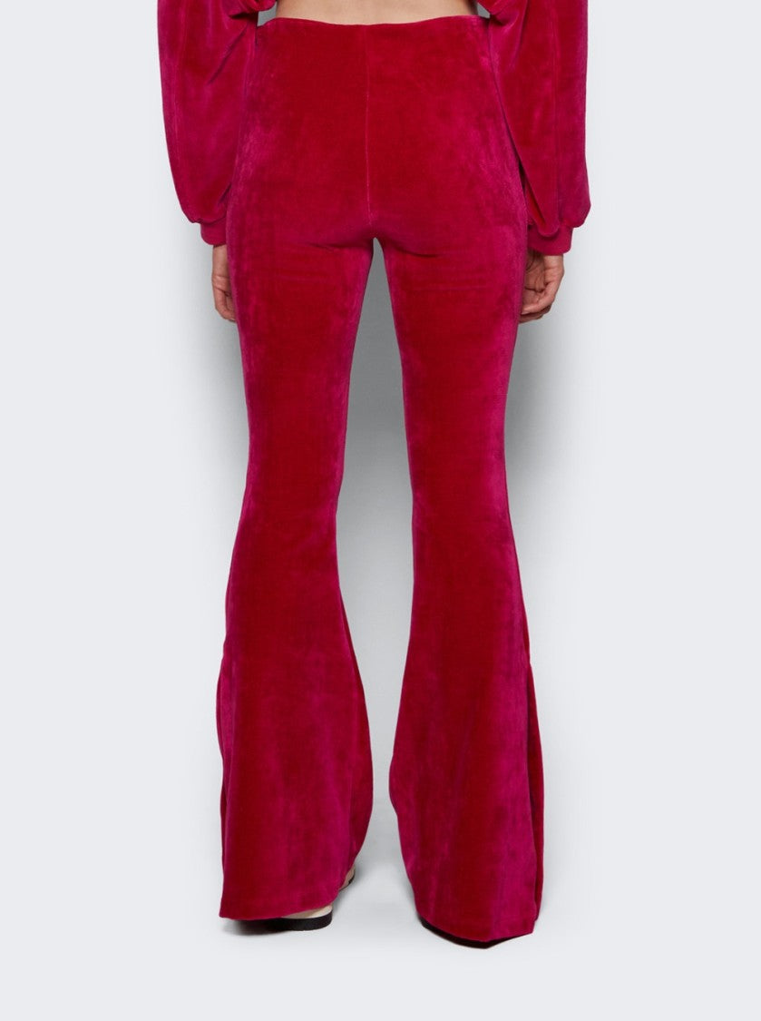 Amiri Flare Leggings Fuchsia Pink
