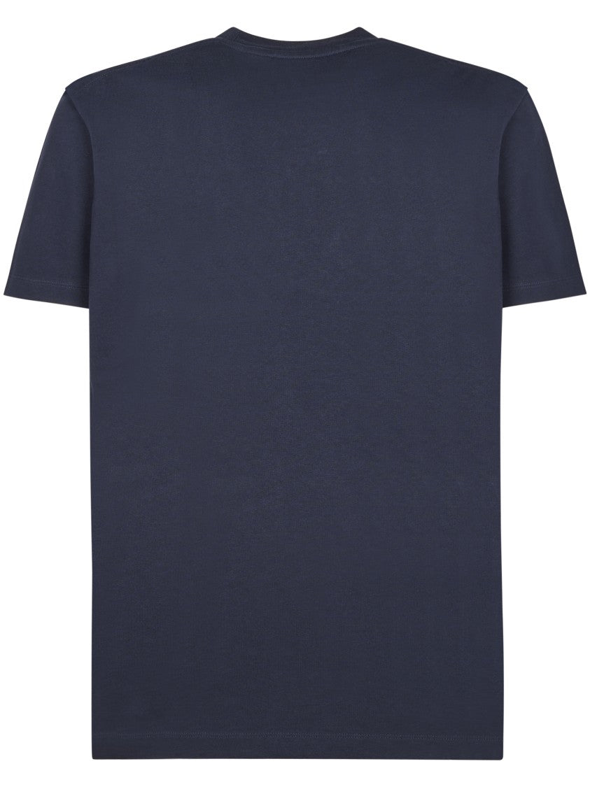 Dsquared2 Short-Sleeve T-Shirt With Contrasting Block Lettering