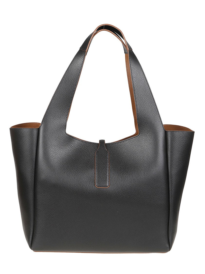 Hogan H01x H Shopping Calf Leather Tote Bag