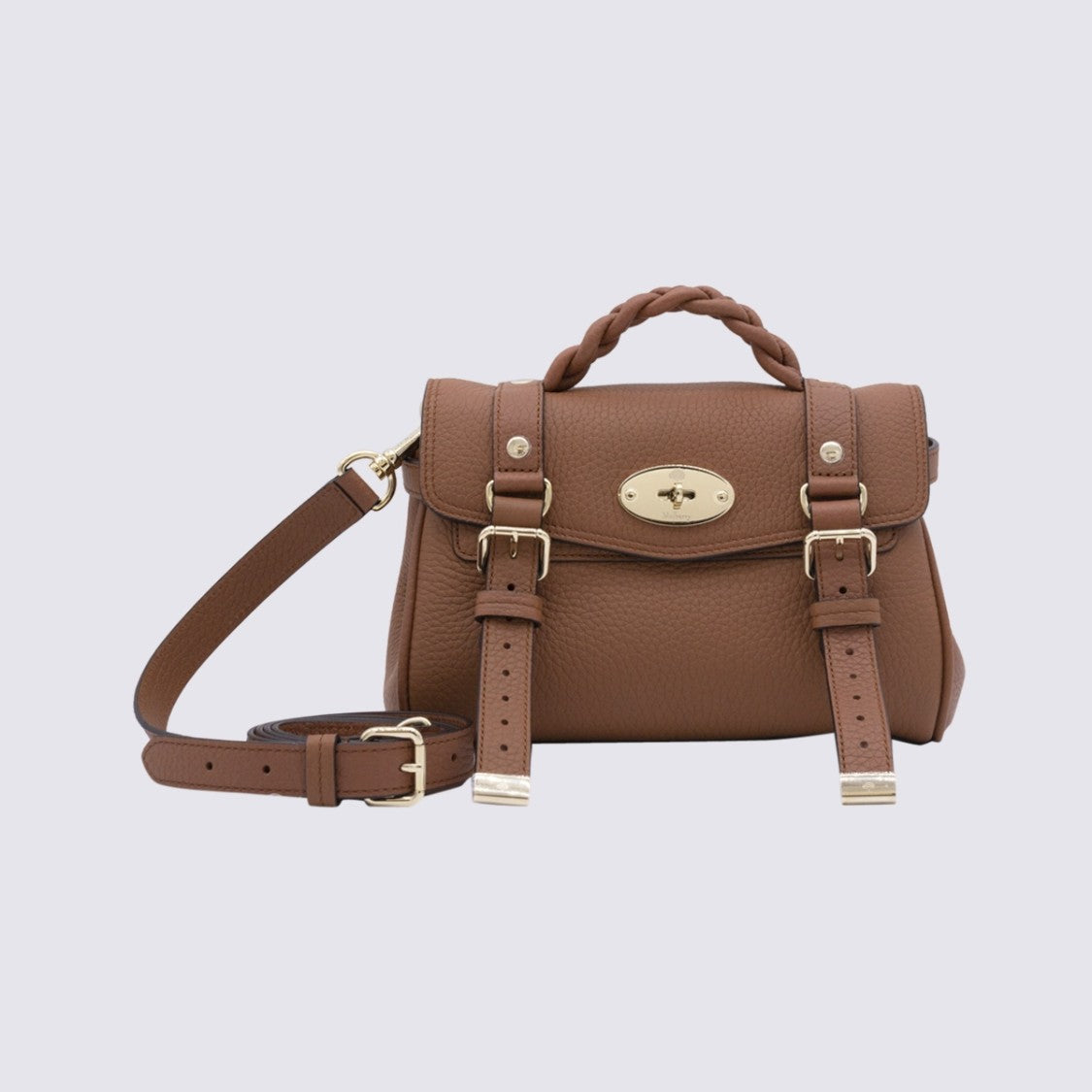 Mulberry Mini Alexa Heavy Grain Top Handle Bag