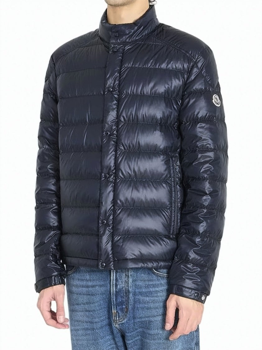 Moncler High-Performance Quilted Down Jacket With Glossy Finish