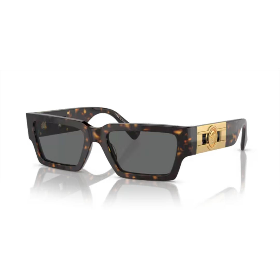Versace 0Ve4459 Tortoiseshell Acetate Sunglasses