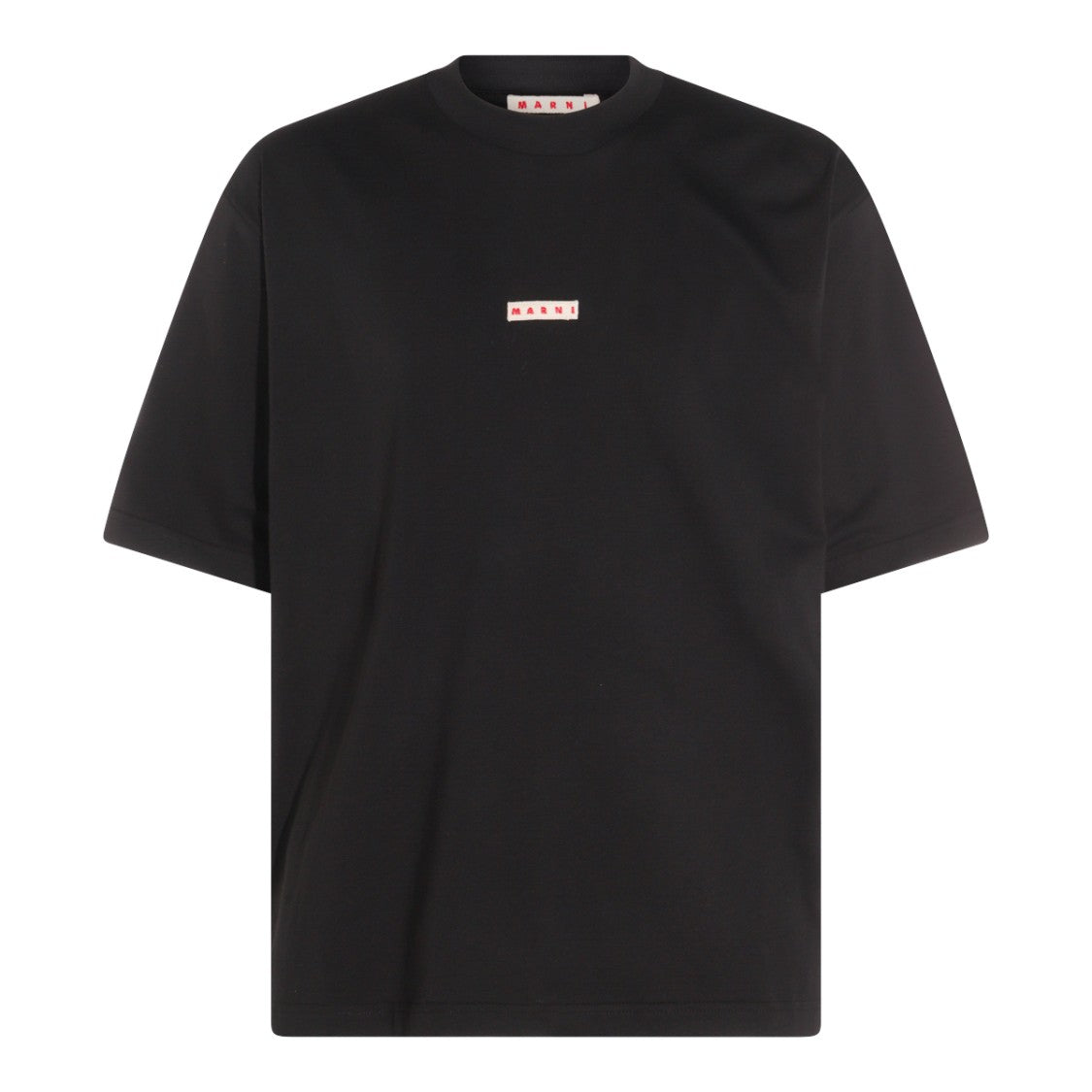 Marni Black Cotton T-Shirt