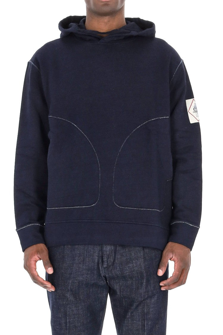 C.P. Company Indigo Dyed Hoodie
