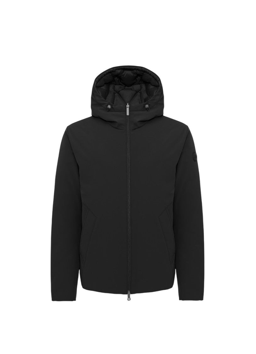 Colmar Originals Reversible Geometric V-Quilted Coat With Adjustable Hood