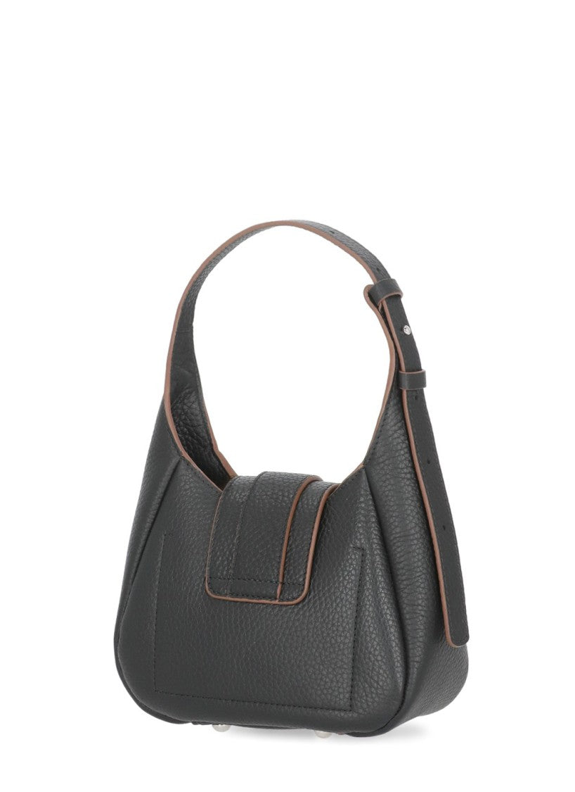 Hogan Textured Leather Shoulder Bag