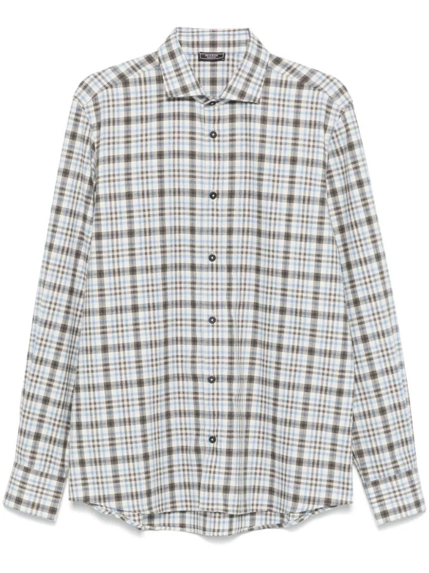Peserico Checked Pattern Shirt