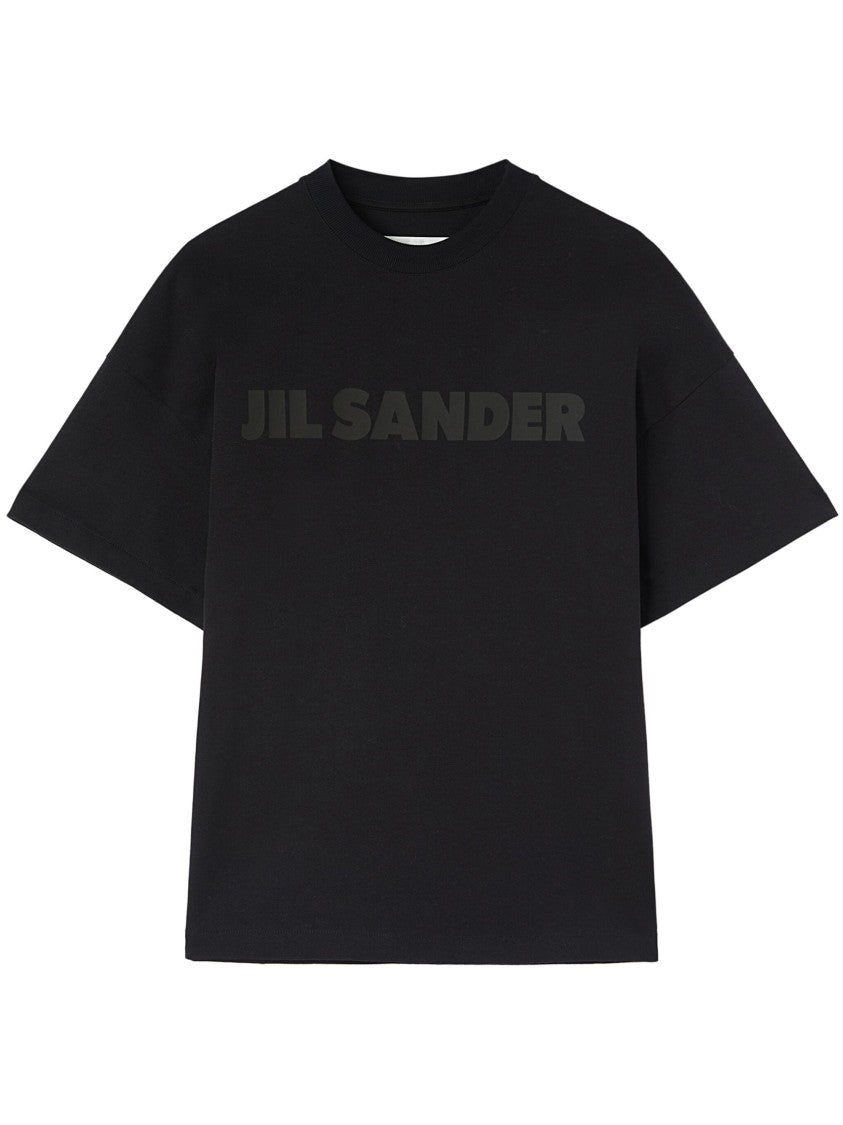 Jil Sander Relaxed-Fit Black Cotton T-Shirt