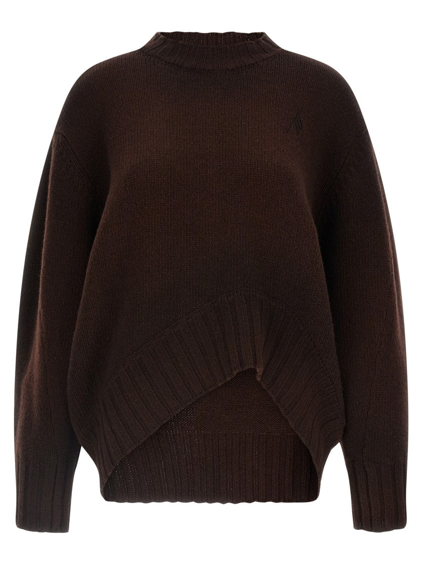 The Attico Logo Embroidery Sweater