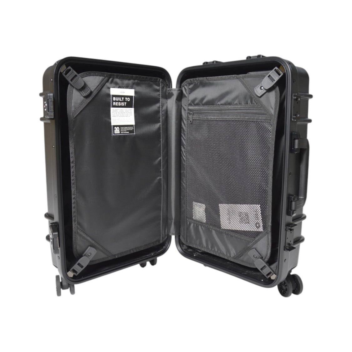 Eastpak Matte Black Hard-Shell Resist'r Suitcase