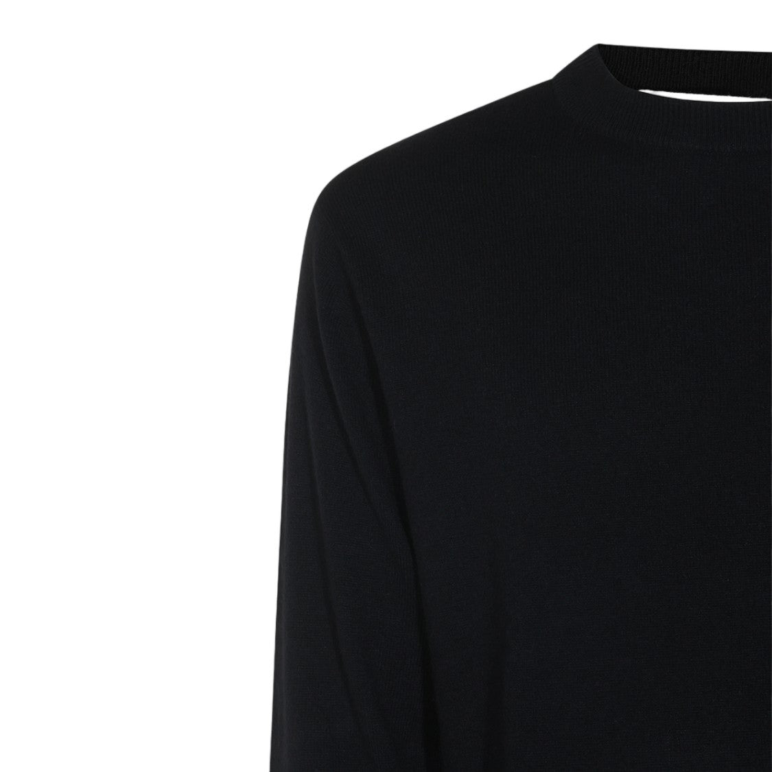 Lisa Yang Minimalist Ribbed Crewneck Sweater