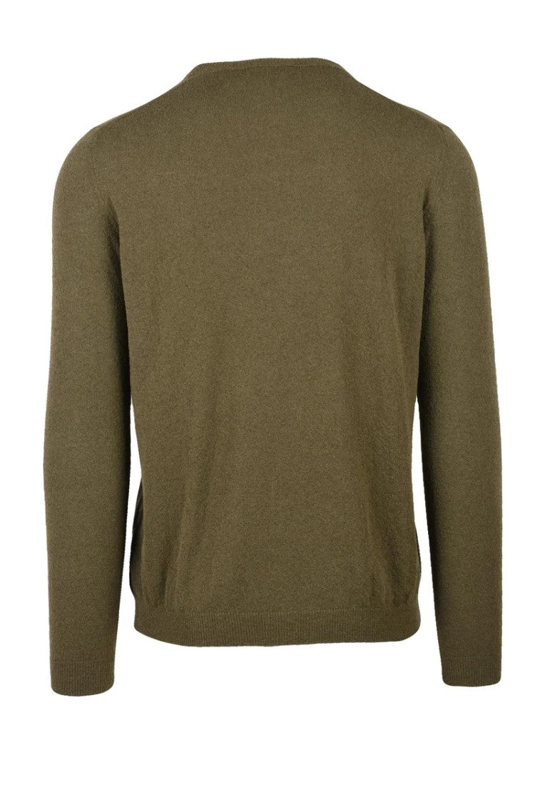 Roberto Collina Crew Neck Sweater - Military Green