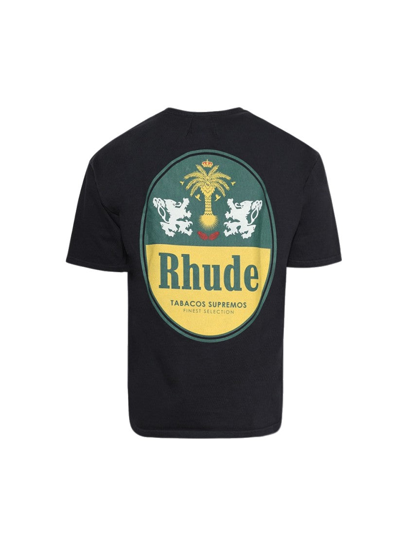 Rhude Tabaco Tee Black