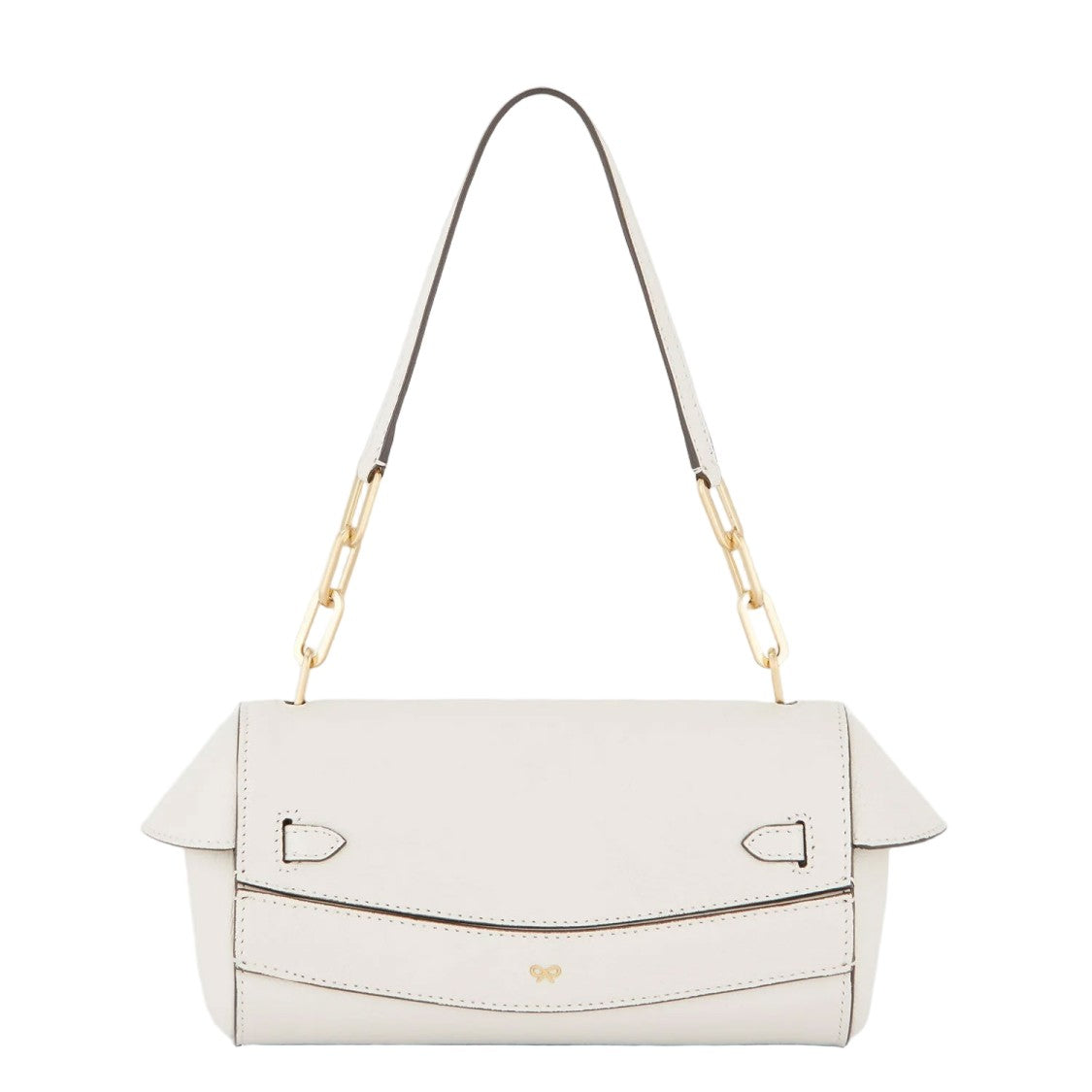Anya Hindmarch High-Shine Capra Leather Tube Bag