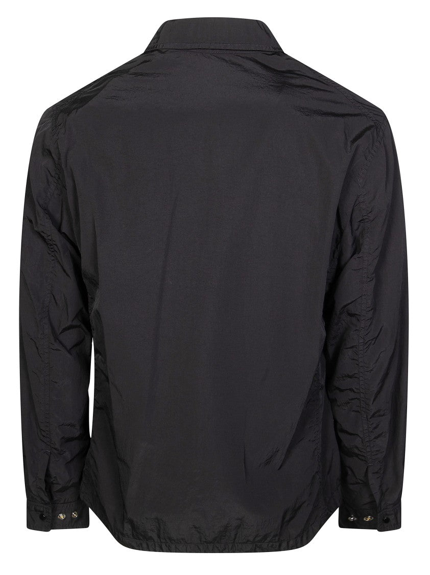 C.P. Company Shiny Finish Single Pocket Shirt Jacket