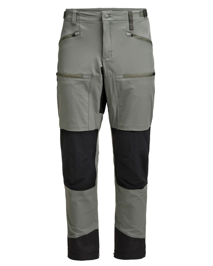 Lundhags Straight Fit Utilitarian Pants With Reinforced Patches