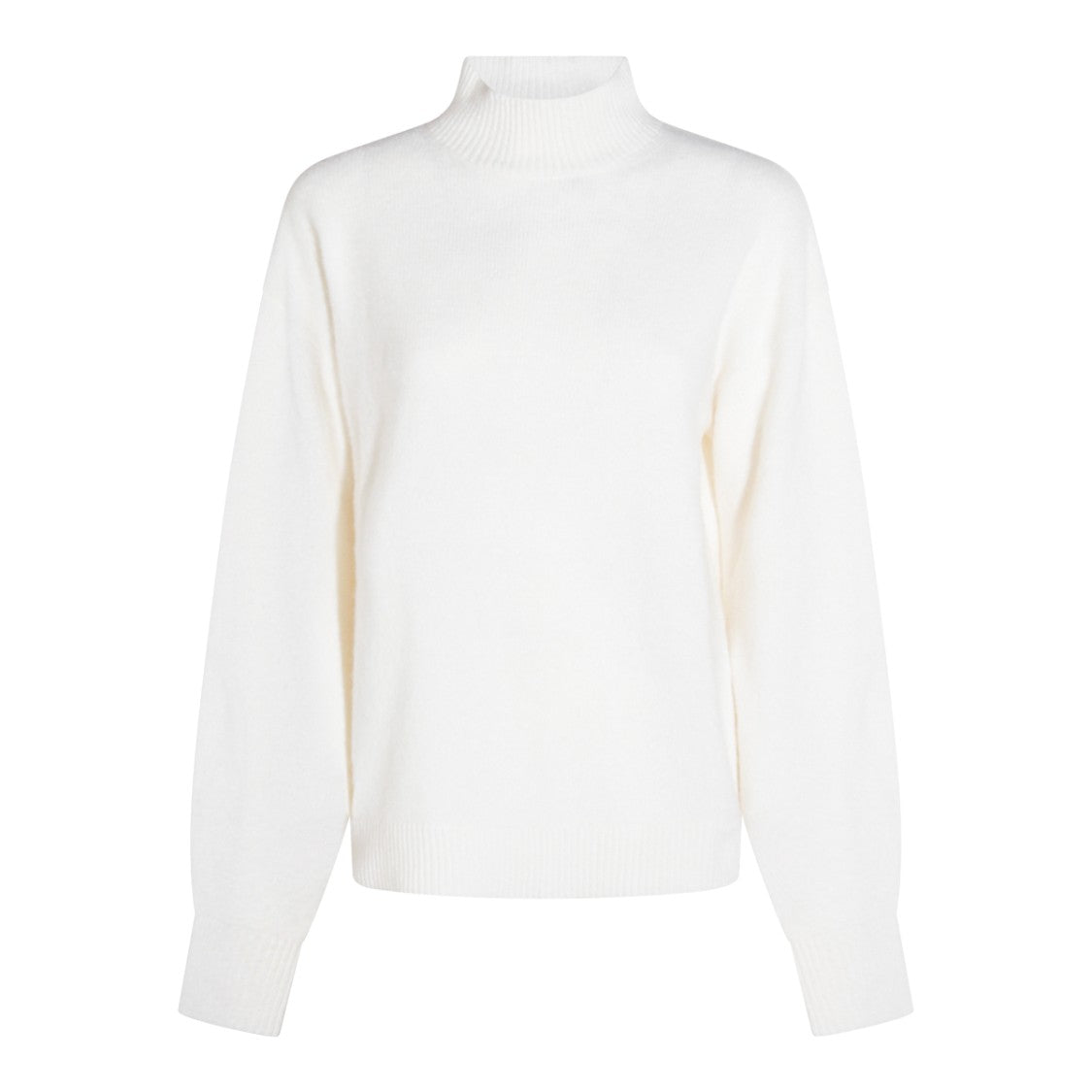 Malo White Cotton Knitwear