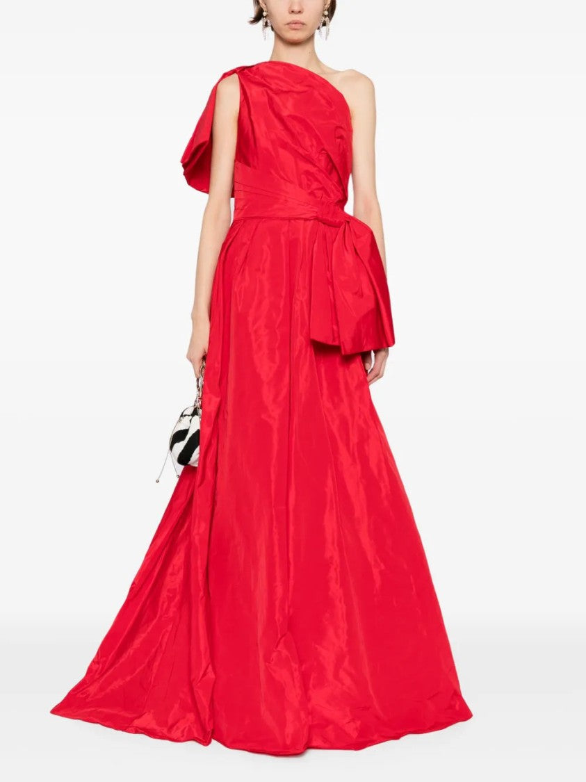 Saiid Kobeisy Aqua Sky Taffeta Evening Dress