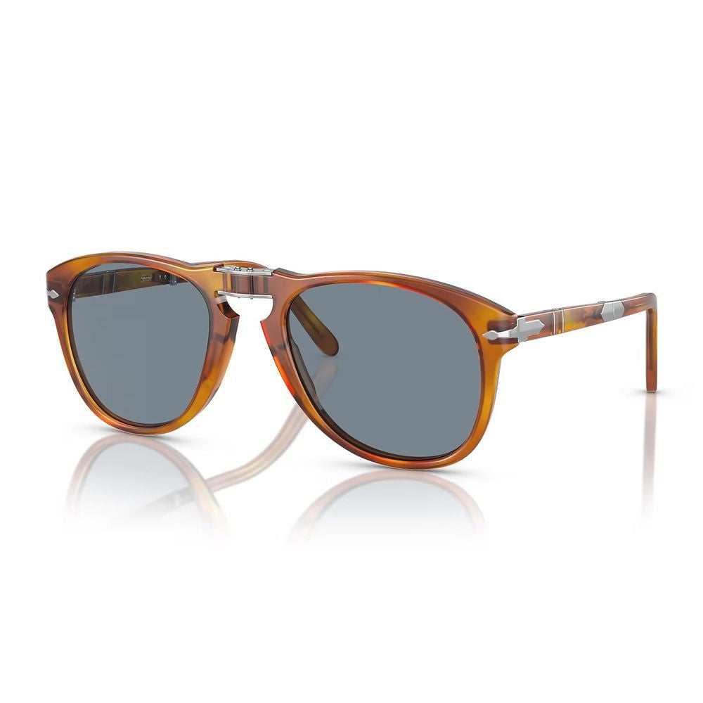 Persol Po00714sm Steve Mcqueen - Exclusive Pilot-Shaped Acetate Sunglasses In Terra Di Siena