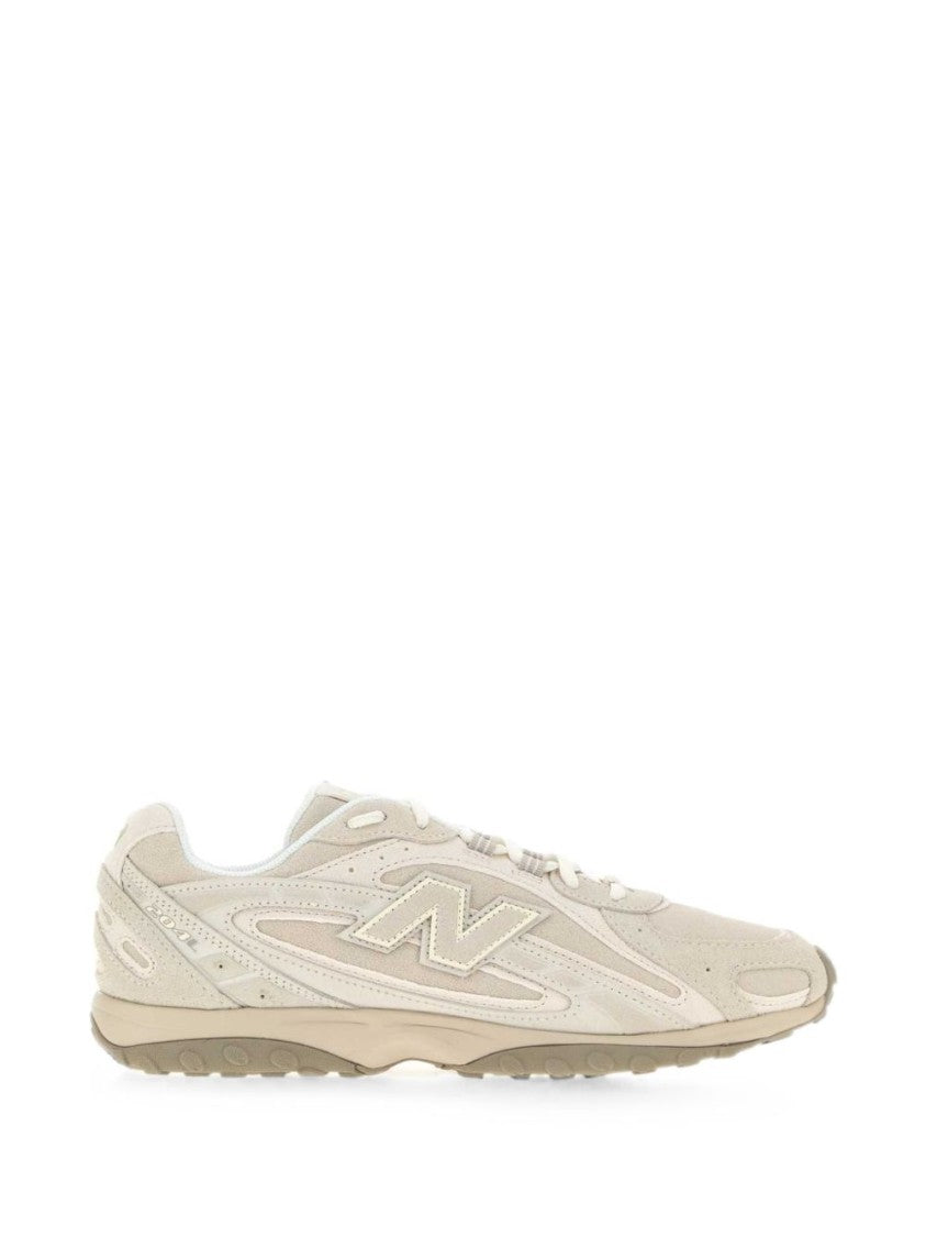 New Balance Smooth Leather Sneakers With Textured Outsole And Tonal Logo