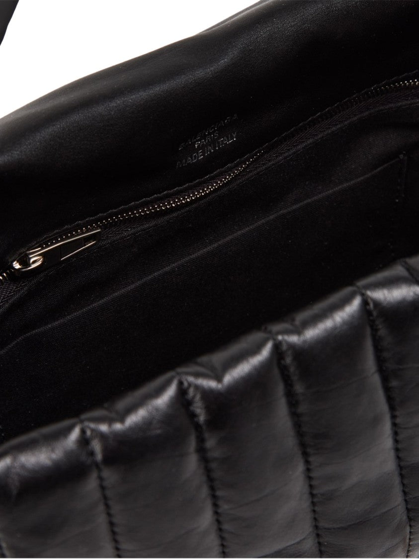 Balenciaga Monaco Quilted Sling Shoulder Bag