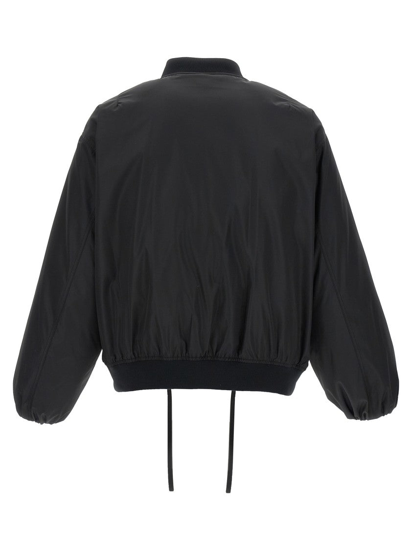 Jil Sander Quilted Black Blouson