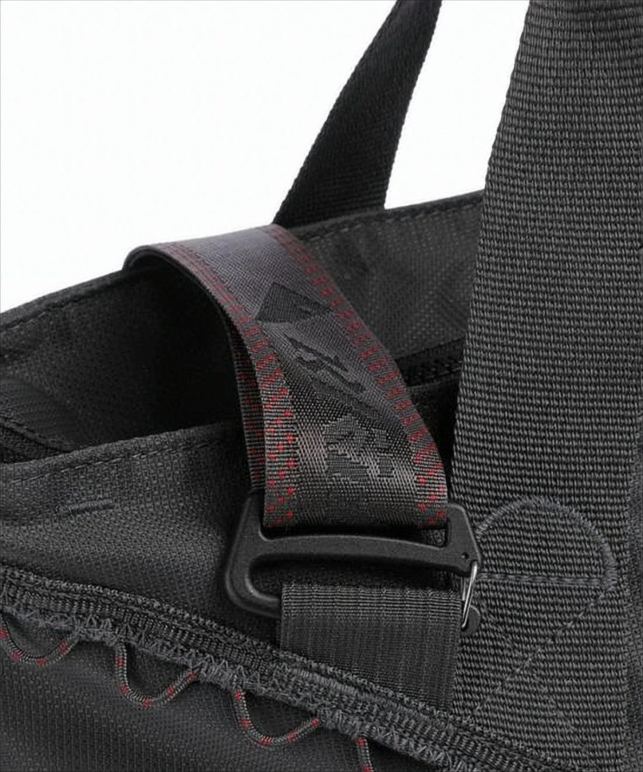 Klattermusen Spacious Black Duffle Bag With Adjustable Strap