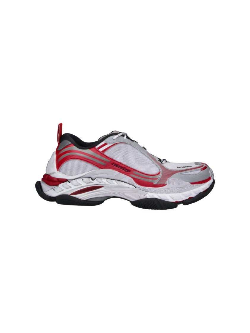 Balenciaga Red Triple S.2 Chunky Sneakers