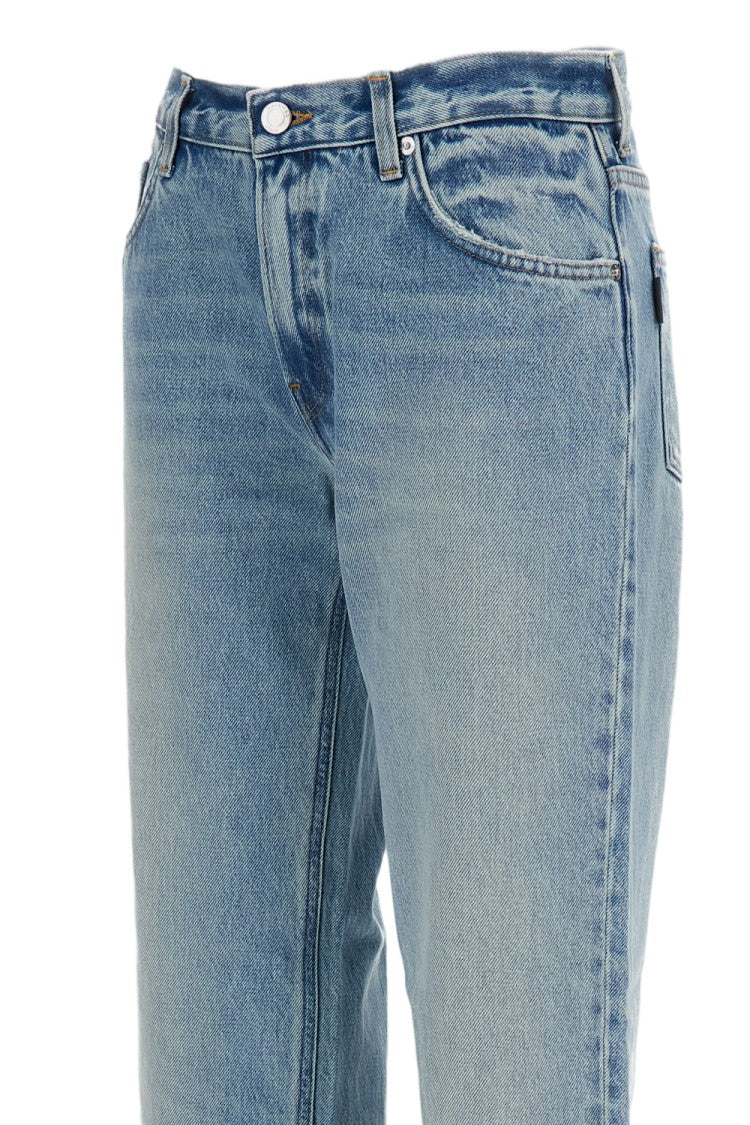 Haikure Light Blue Lisa Straight Leg Denim Jeans