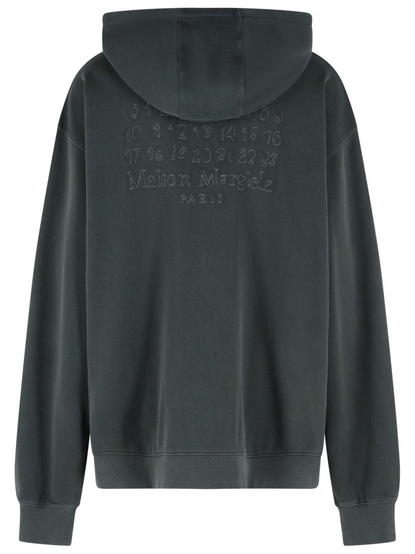 Maison Margiela Gray Cotton Sweatshirt