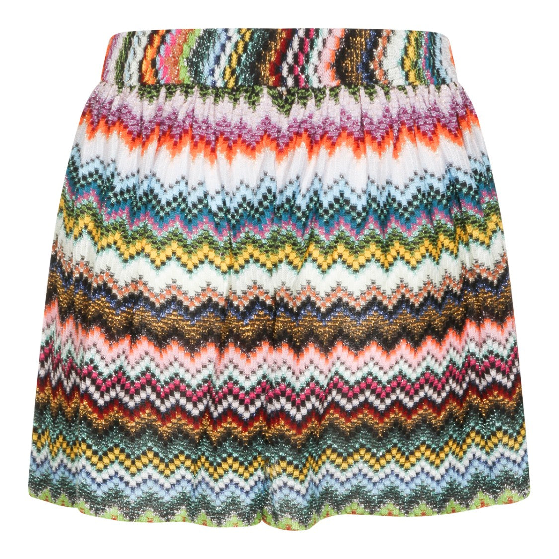 Missoni Zigzag Pattern Shorts With Relaxed Fit
