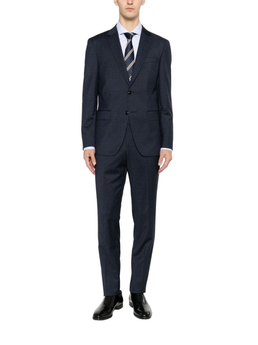 Boss Tailored Blue Blazer And Trousers Set
