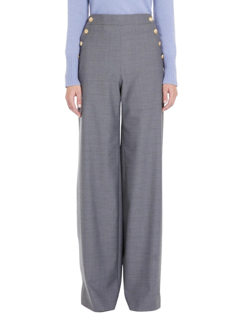 Max Mara High-Waisted Wide-Leg Pants