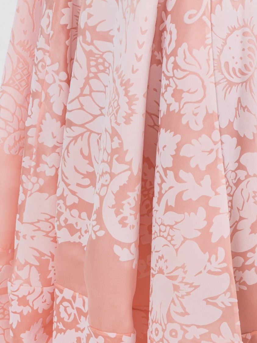 Rosie Assoulin Damask Midi Dress