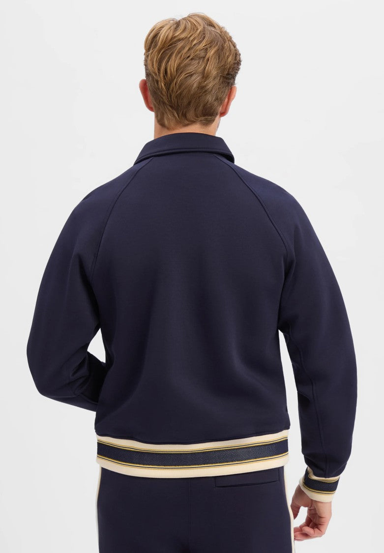 Lacoste Americane Navy Blue Varsity Jacket