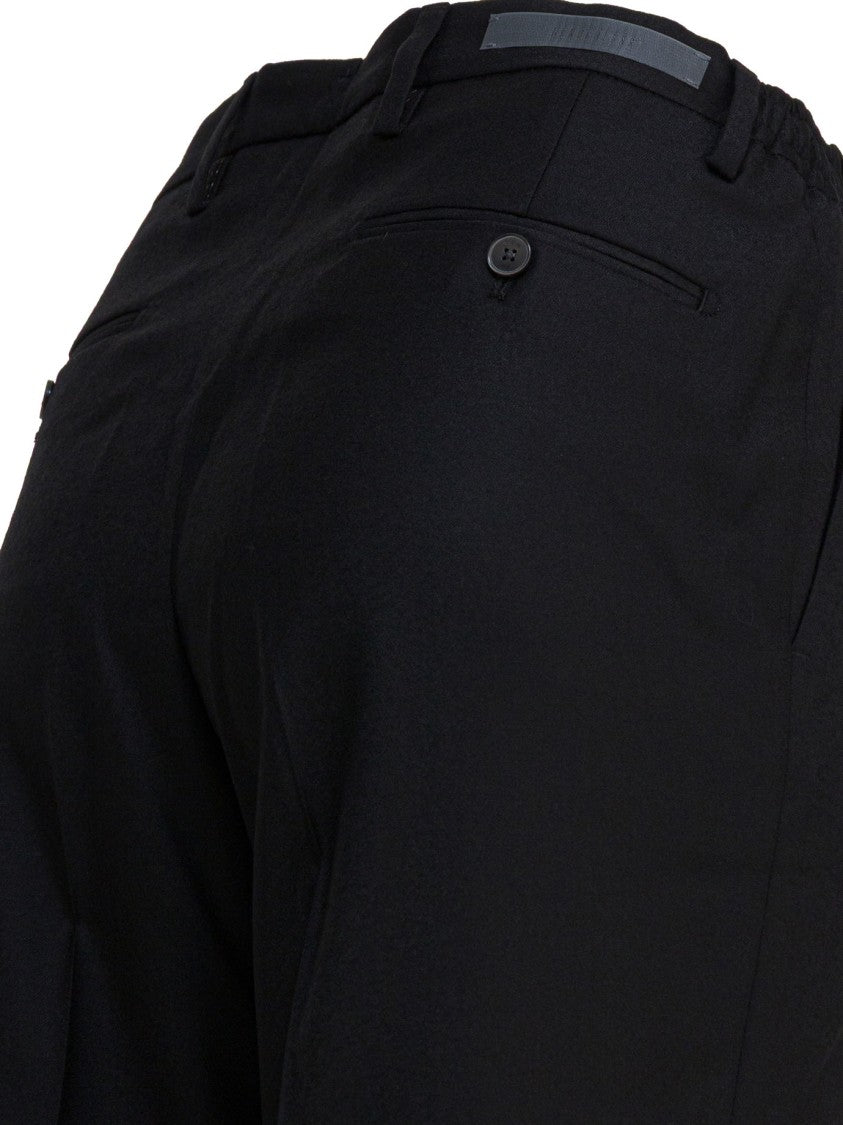 Briglia Mid-Rise Tapered Trousers With Pleated Detailing