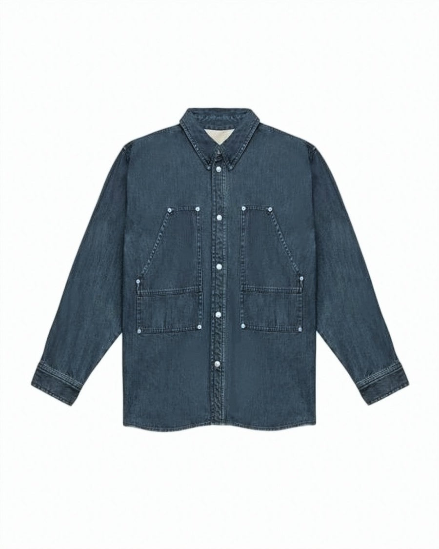 Isabel Marant Button-Up Blue Denim Jacket