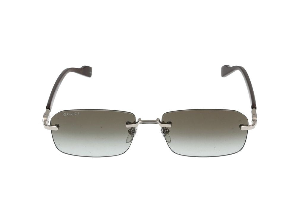 Gucci Sunglasses Gg1221s 008 Silver Brown Brown 56/16/140