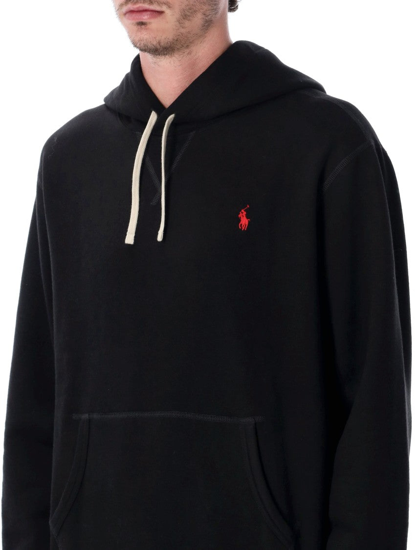 Polo Ralph Lauren Cotton-Blend Fleece Hoodie With Adjustable Drawstring