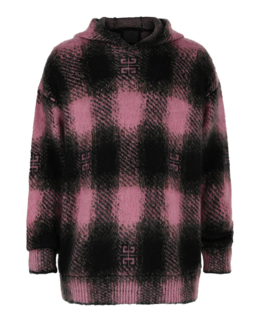 Givenchy 4G Check Hooded Sweater