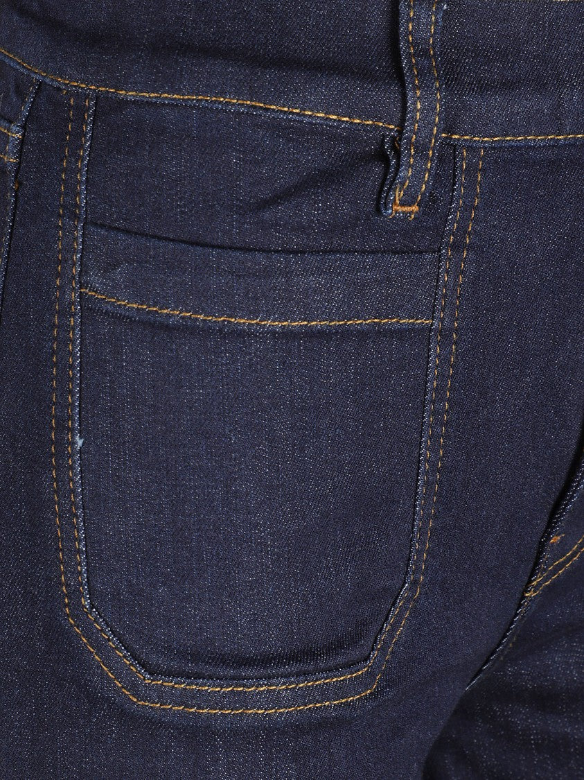 Frame Le Slim Palazzo Long Jeans