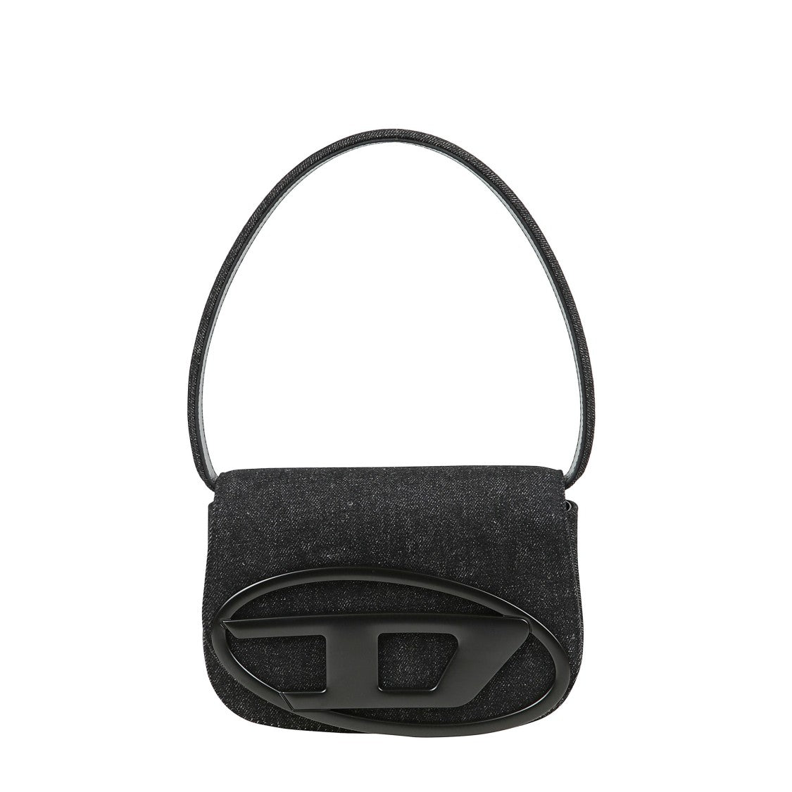 Diesel Structured Cotton-Blend Shoulder Bag With Functional Design