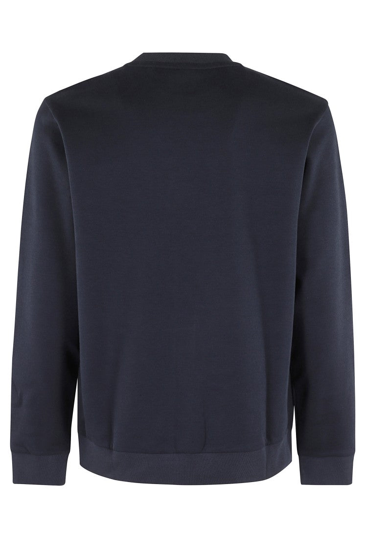 Boss Crew Neck Sweatshirt With Metallic Logo Detail