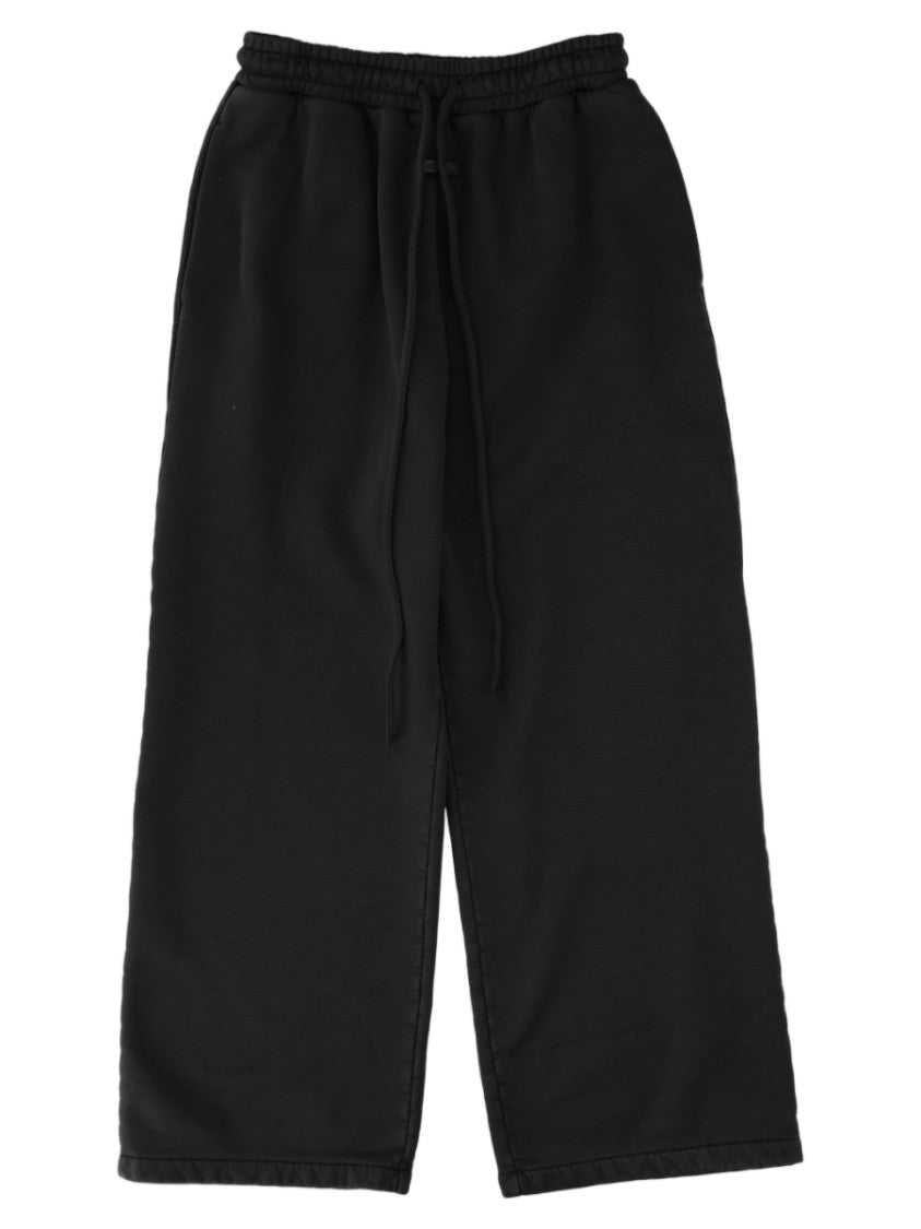 Fear Of God Black Trousers With Wide-Leg Silhouette And Comfortable Waistband