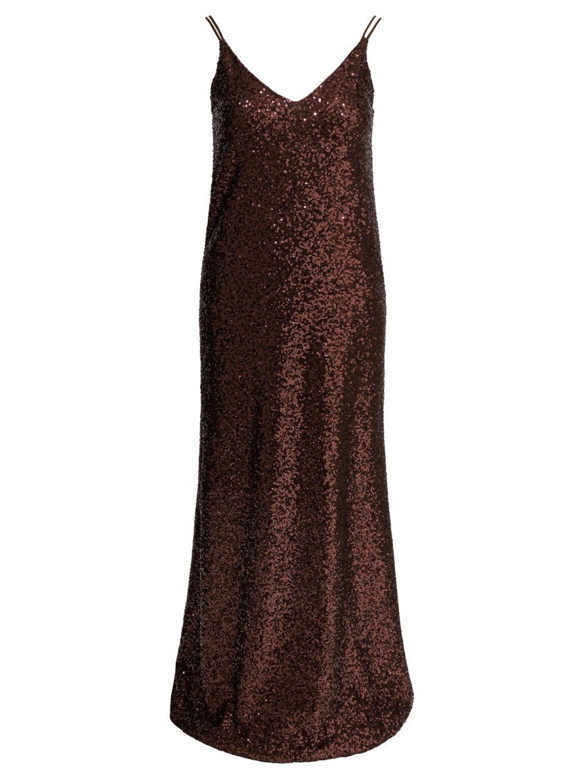 Semper Long Sequined Dress