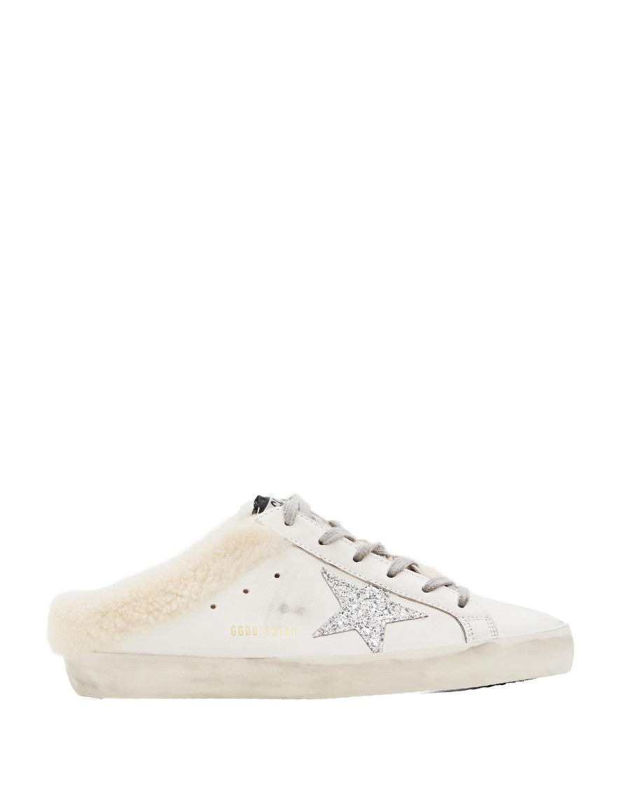 Golden Goose Super Star Sabot Leather Sneakers